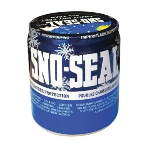 Atsko Sno-Seal Original Beeswax Waterproofing Seasonal Leather Protection (7 oz. Jar)