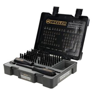 Wheeler Professional Gunsmithing Screwdriver Set (89 Piece)