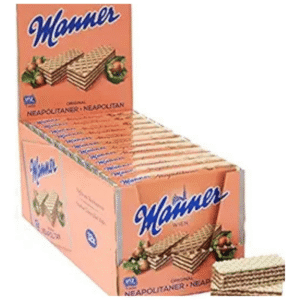 Manner Original Neapolitaner Wafers 75 g (Pack of 12)