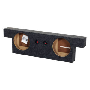 QPower Colorado/Canyon Crew Cab '04-14 Dual 10" Sealed Empty Woofer Box