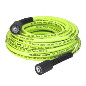 Flexzilla Pressure Washer Hose 1/4" x 50' with M22 Fittings (Boxed)