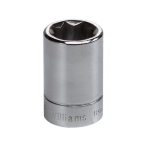 Williams 3/8″ Shallow Socket 3/8″ Drive 8 Point