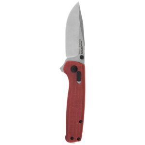 SOG TERMINUS XR G10 2.95" Folding Pocket Knife (Crimson) - Presentation Box